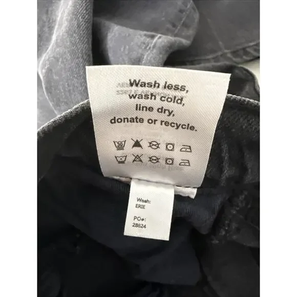 Reformation $148 NWT Peyton Size 23 High Rise Boot Cut Cropped Jeans Gray - Picture 12 of 12